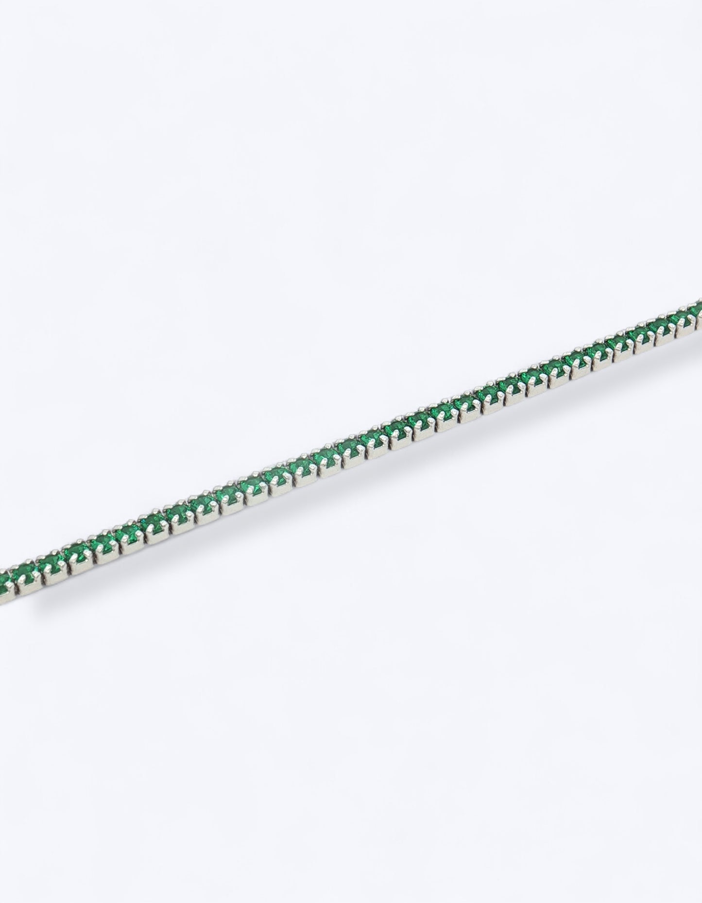 BRACCIALE TENNIS IN ARGENTO CON ZIRCONI 1,5MM