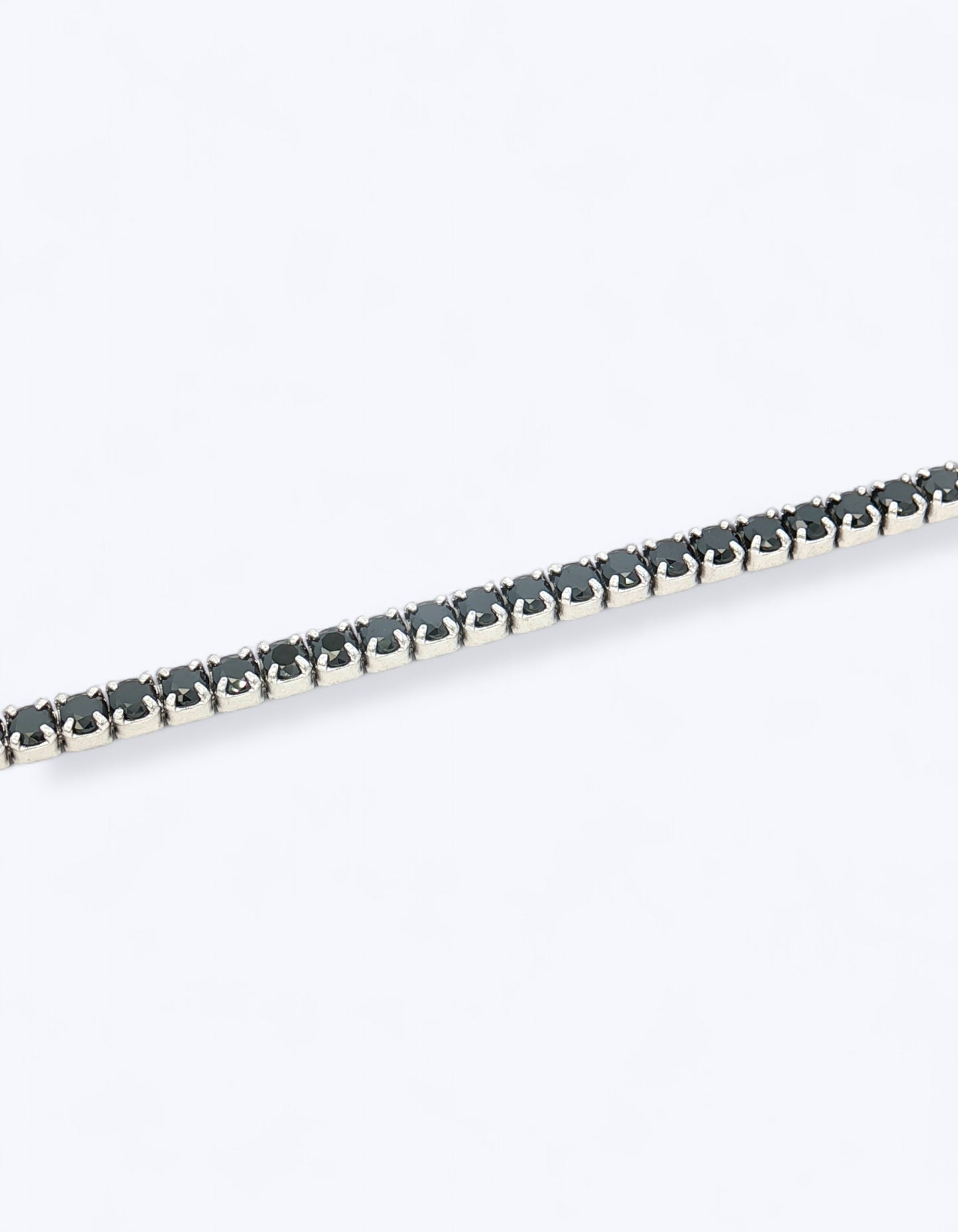 BRACCIALE TENNIS IN ARGENTO CON ZIRCONI 2MM