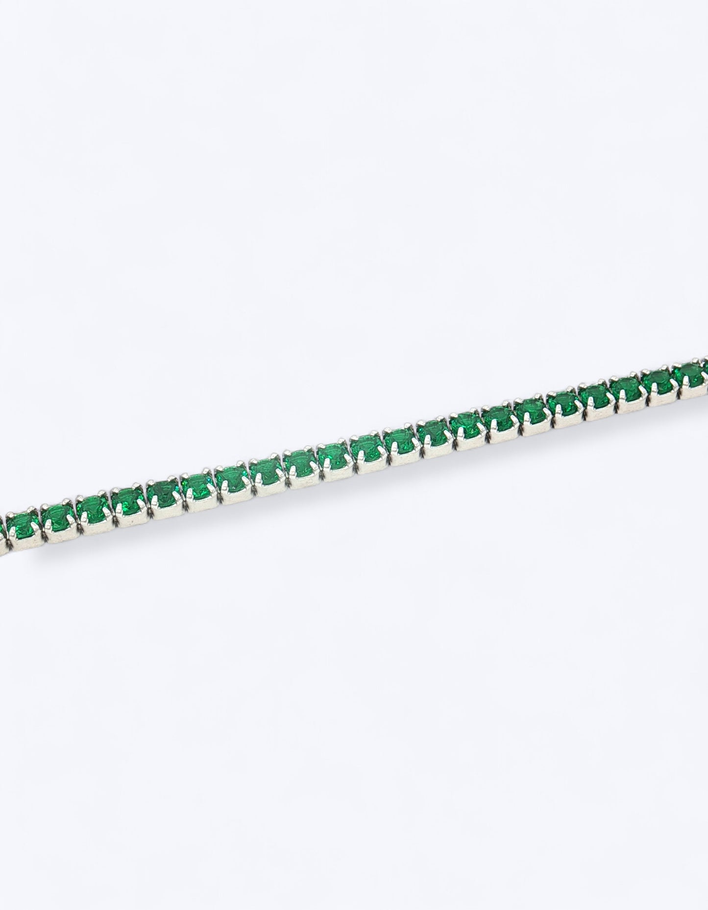 BRACCIALE TENNIS IN ARGENTO CON ZIRCONI 2MM