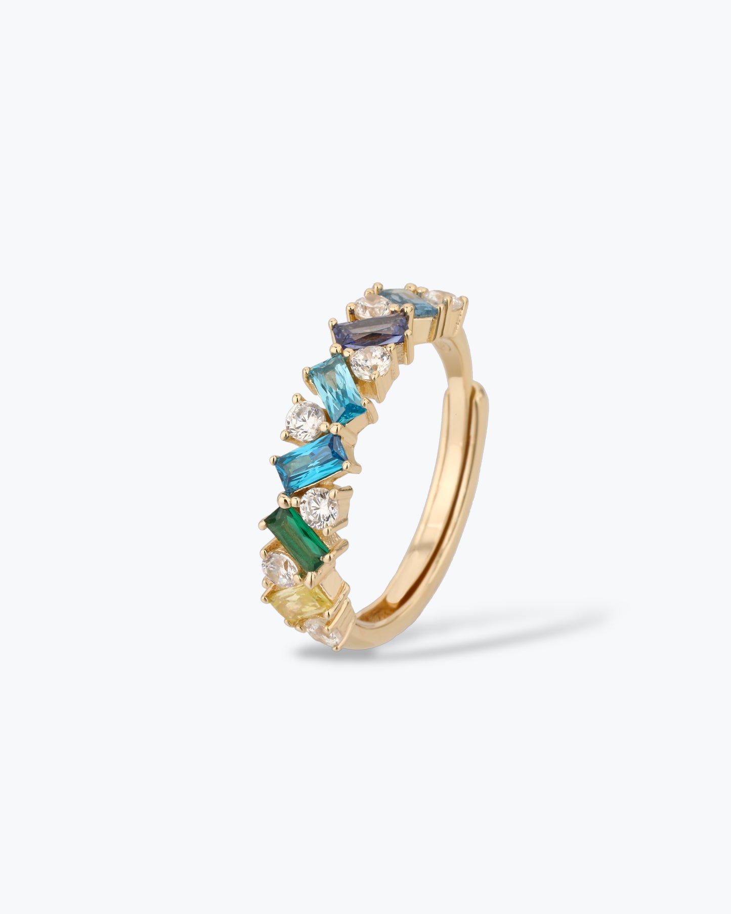 ANELLO BAGUETTE MULTICOLOR