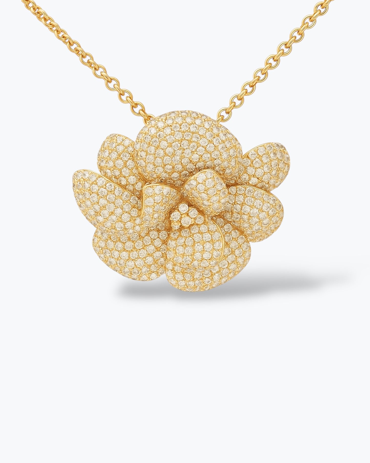 COLLANA CON CIONDOLO FIORE