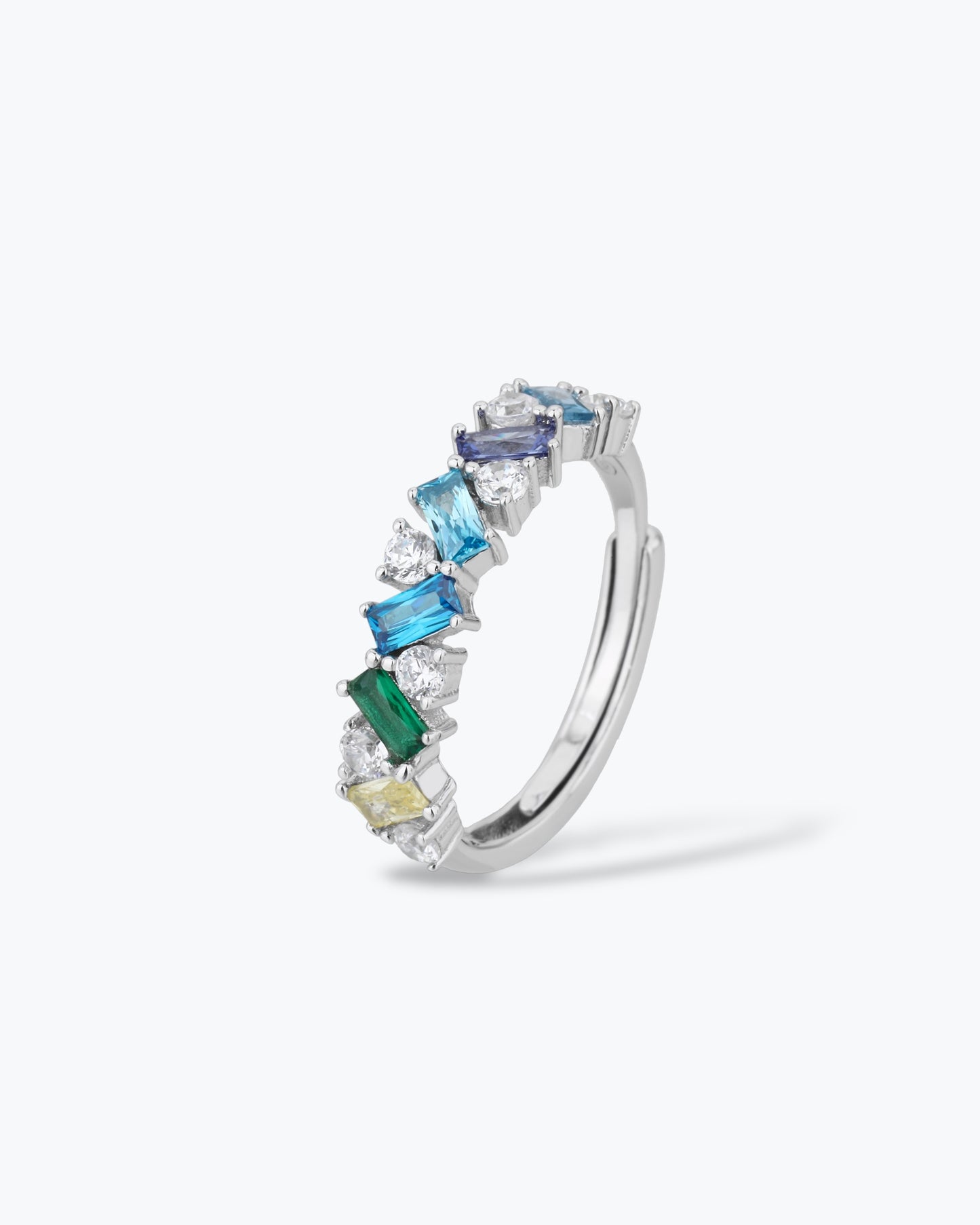 ANELLO BAGUETTE MULTICOLOR
