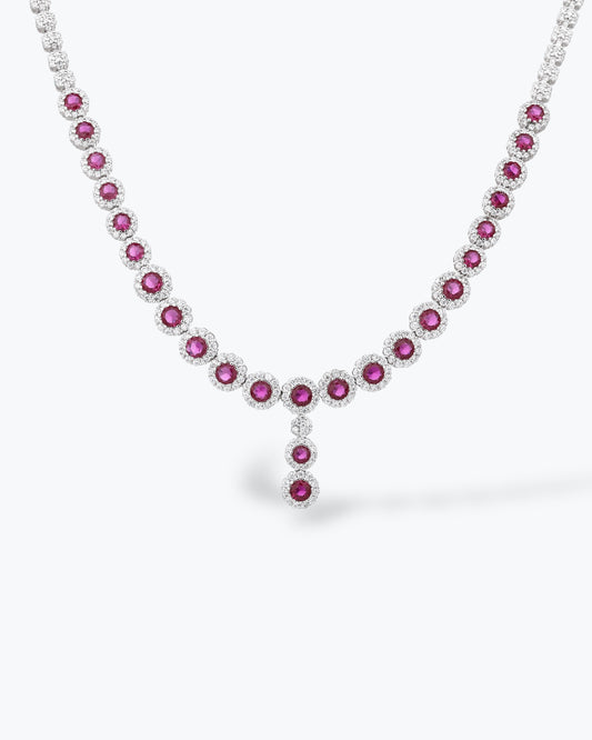 COLLANA CASCATA IN ARGENTO