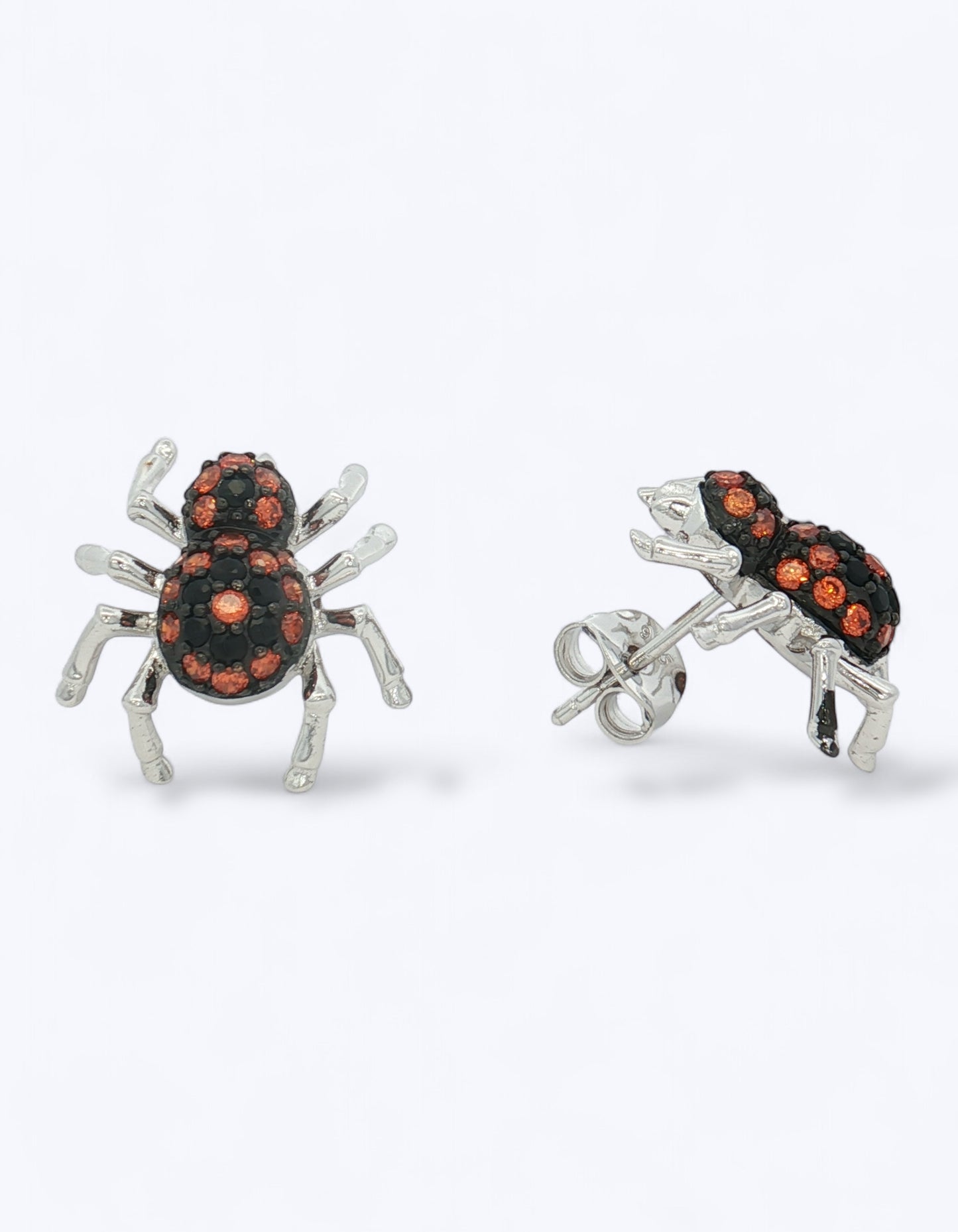 ORECCHINI RAGNO CON ZIRCONI PAVE'
