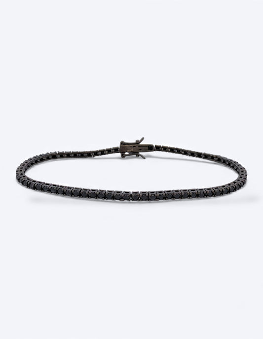 TENNIS BRUNITO ZIRCONI NERI