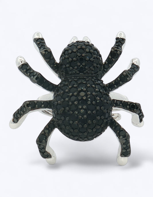 ANELLO RAGNO CON ZIRCONI