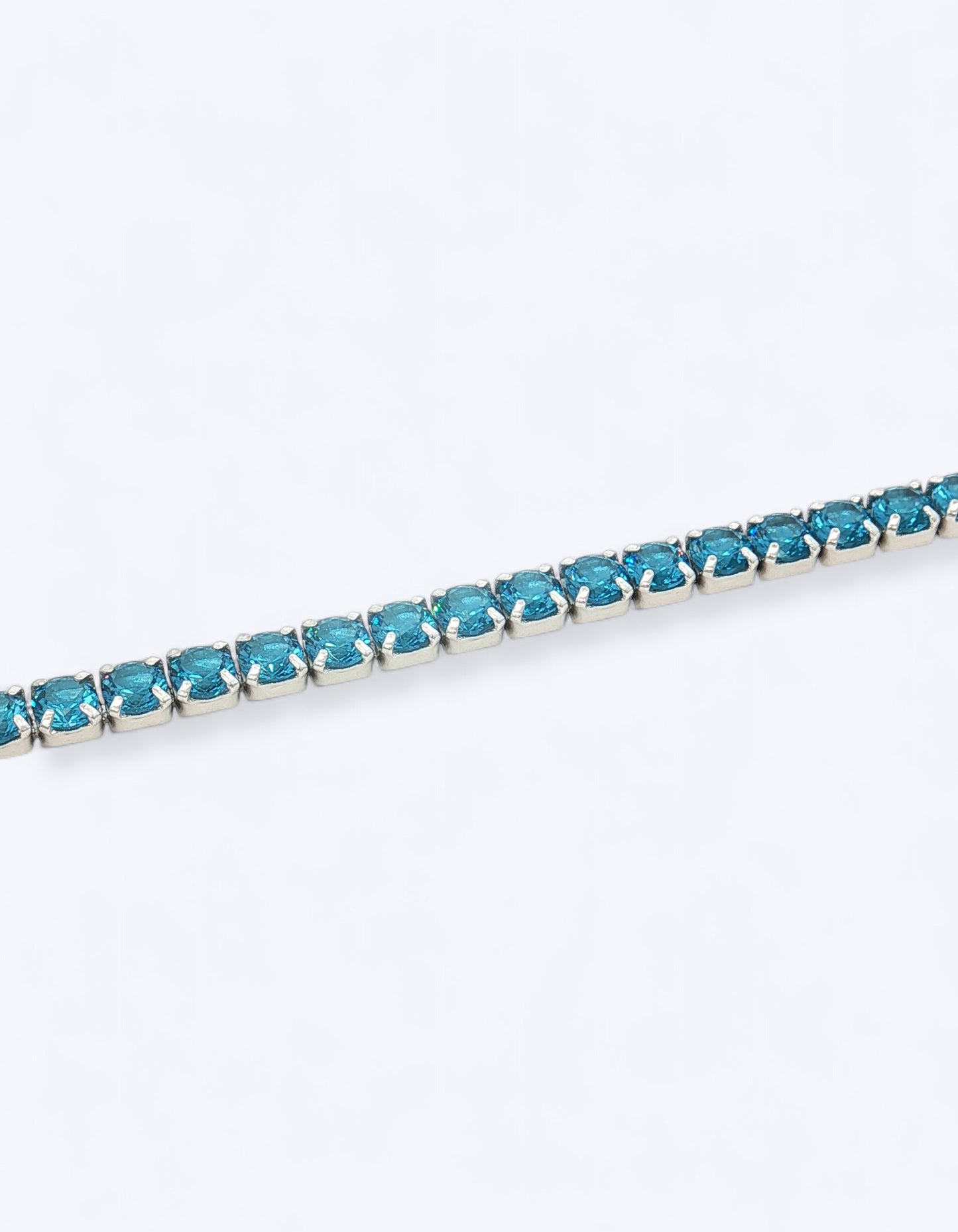BRACCIALE TENNIS IN ARGENTO CON ZIRCONI 3MM