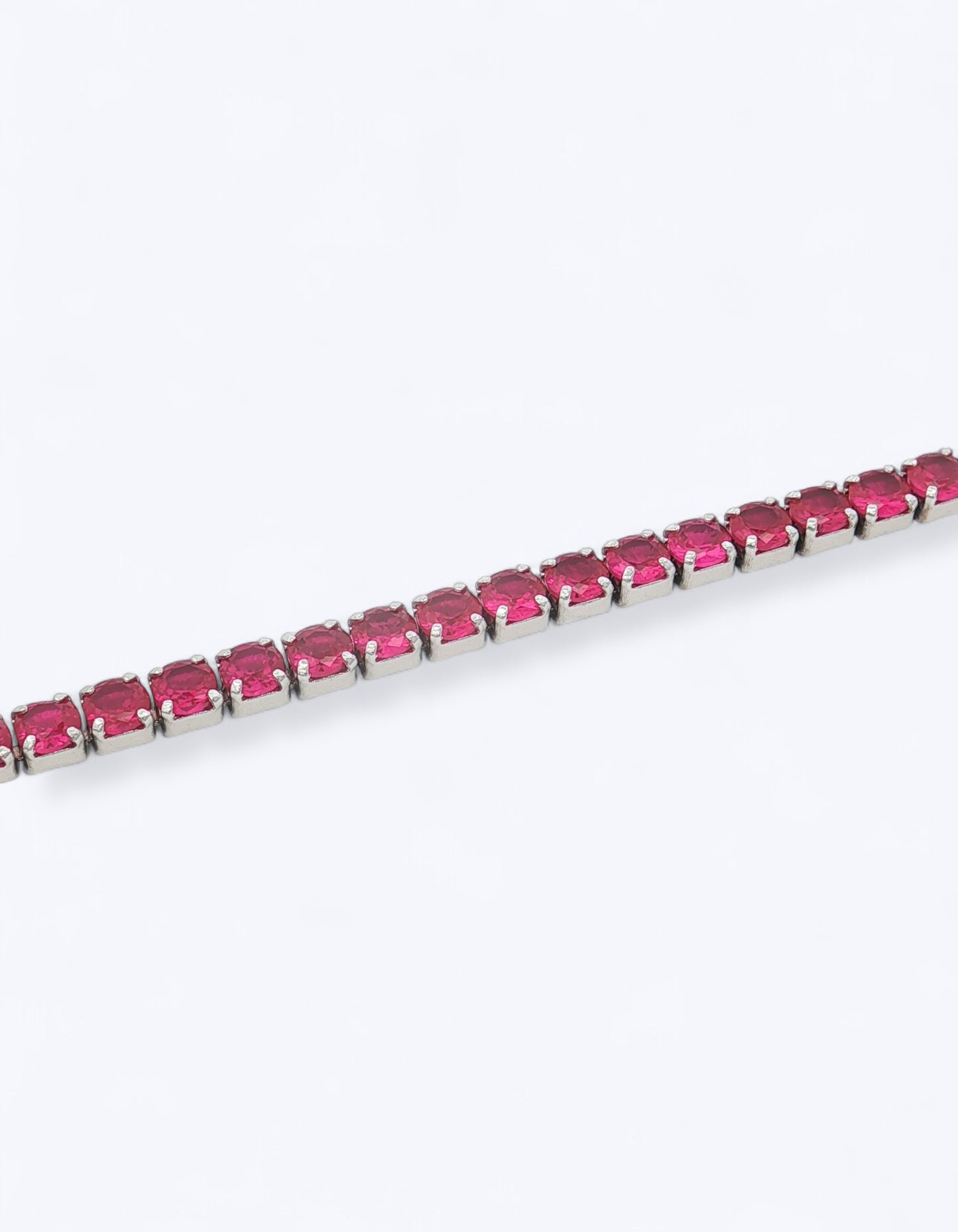 BRACCIALE TENNIS IN ARGENTO CON ZIRCONI 3MM