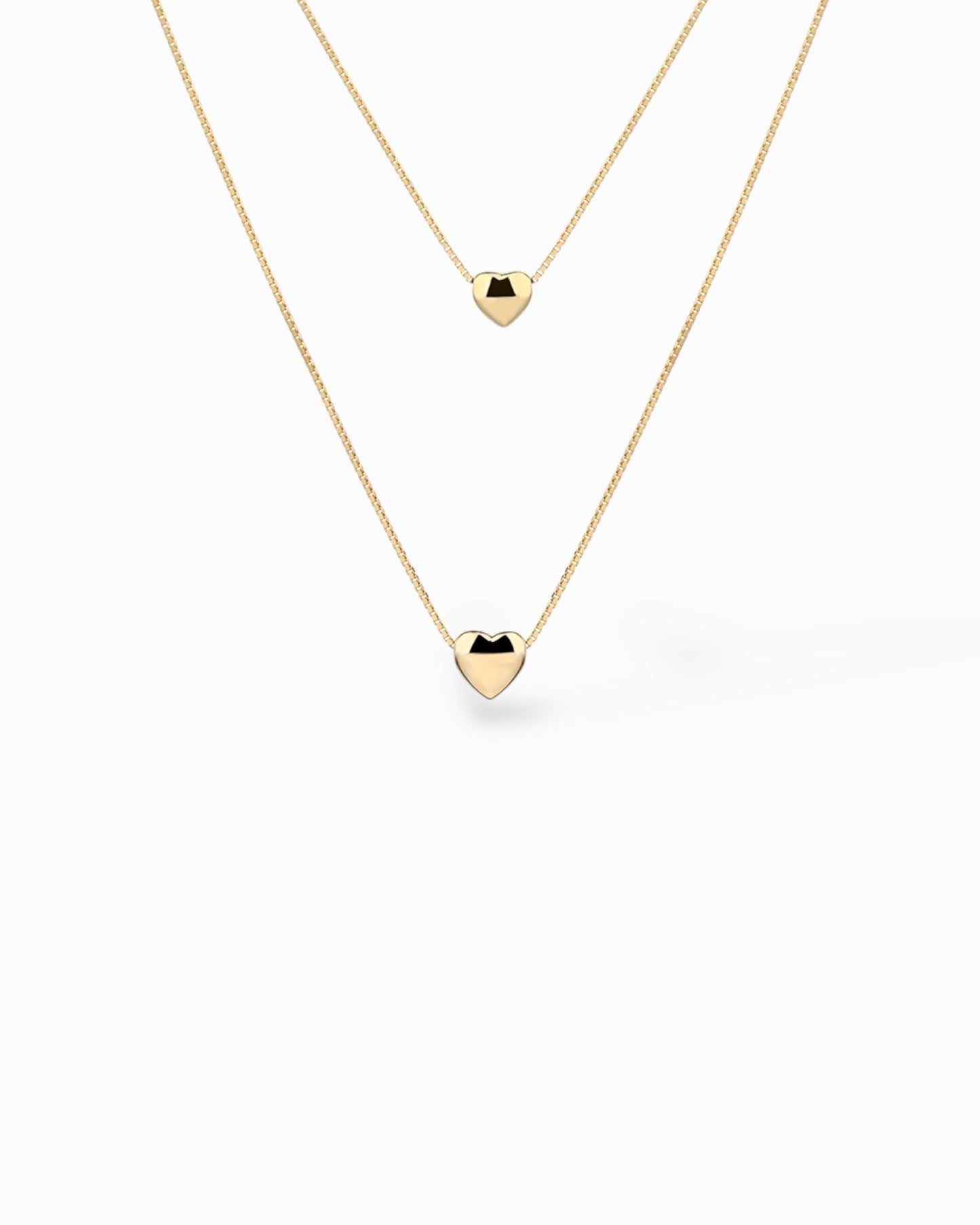 COLLANA DOUBLE HEART