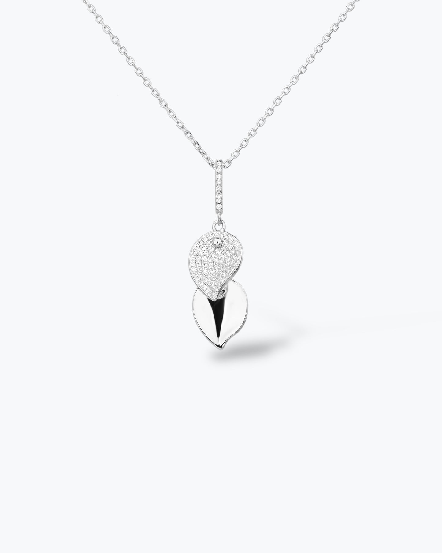 COLLANA DOUBLE LEAVES