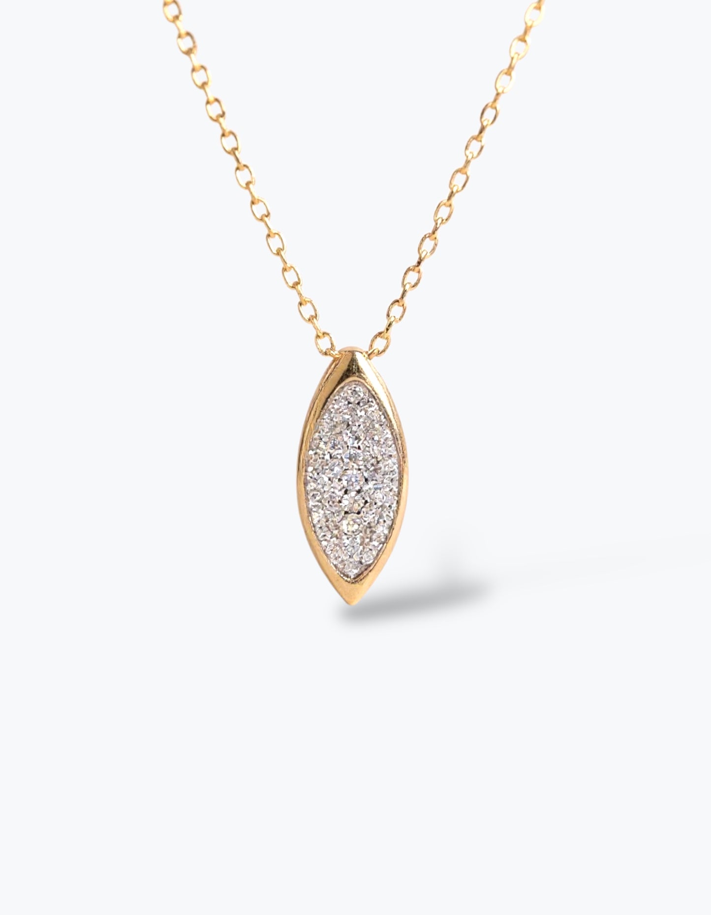 COLLANA MARQUISE IN ARGENTO 925