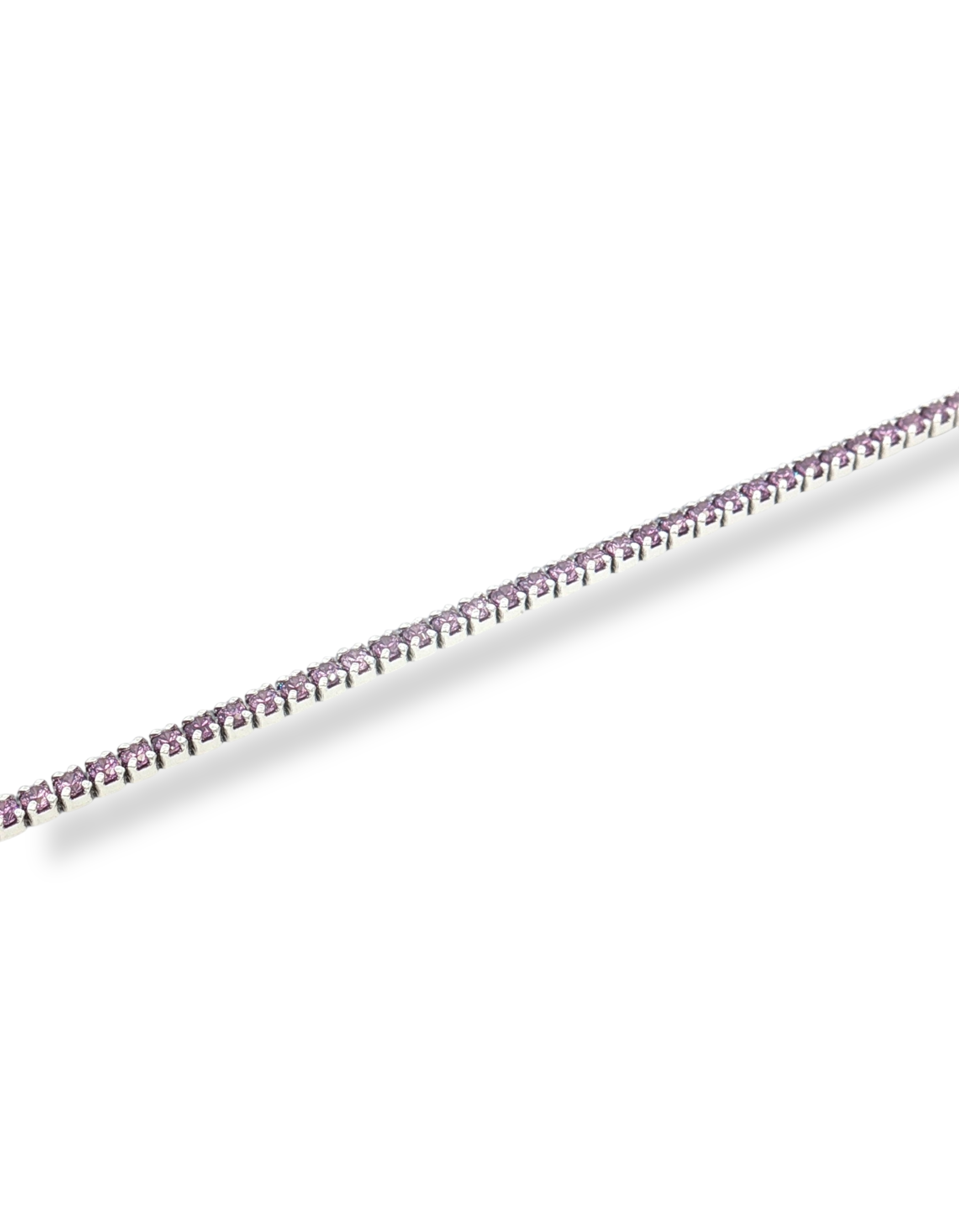 BRACCIALE TENNIS IN ARGENTO CON ZIRCONI 1,5MM