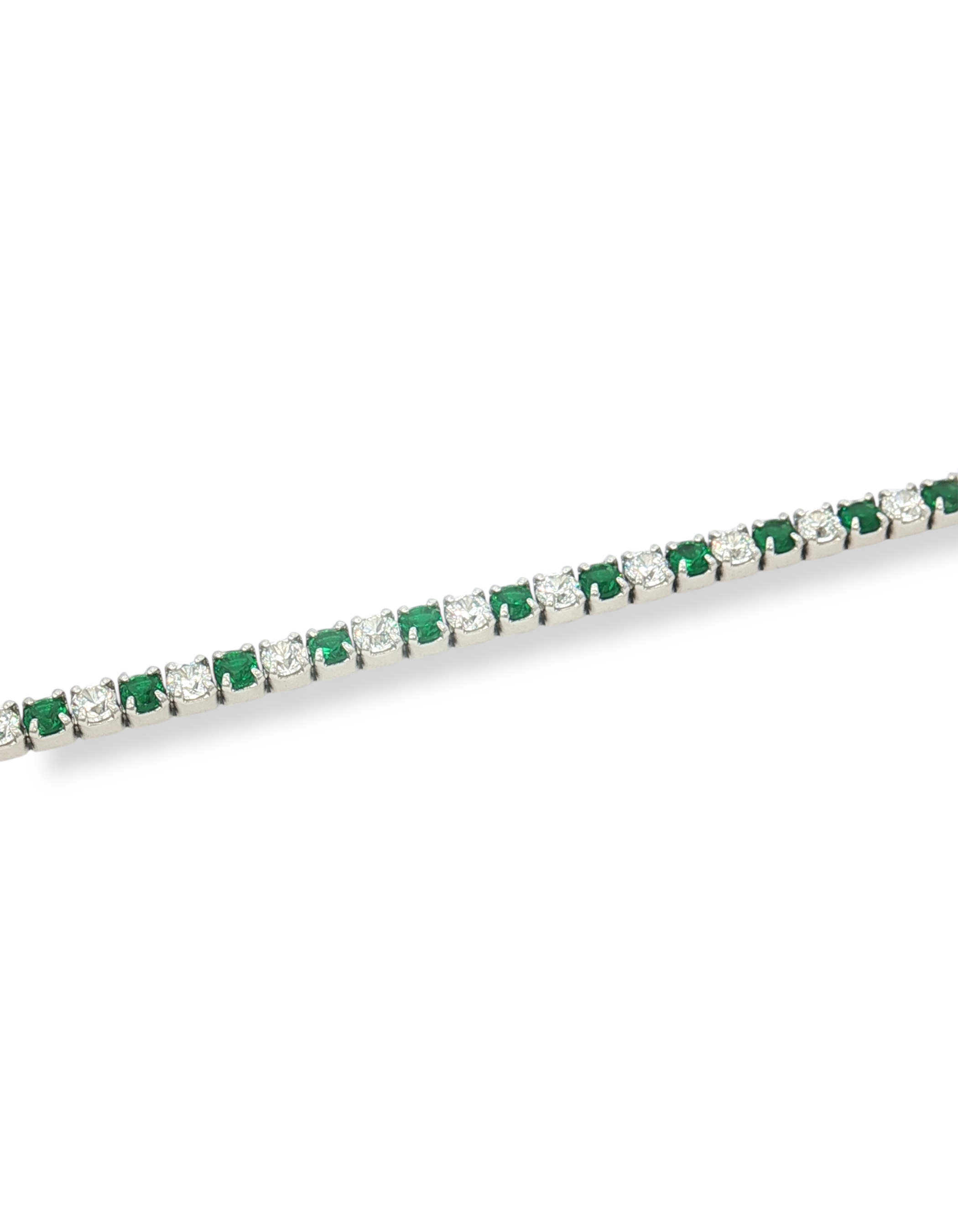BRACCIALE TENNIS IN ARGENTO CON ZIRCONI 2MM