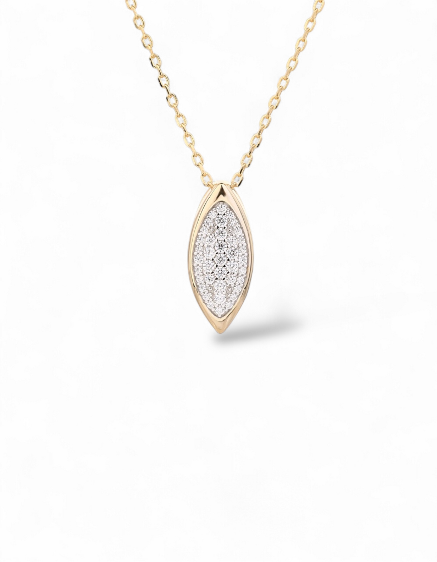 COLLANA MARQUISE IN ARGENTO 925