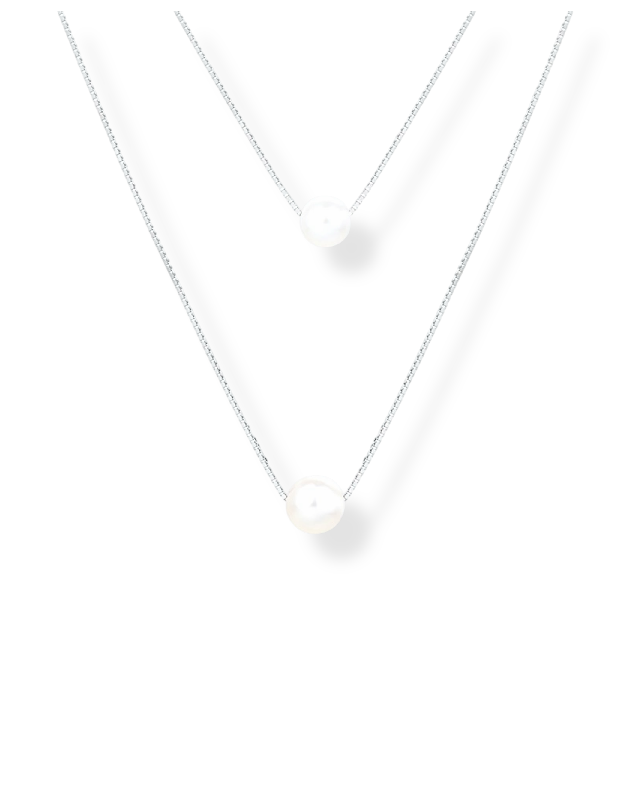 COLLANA DOUBLE PEARL