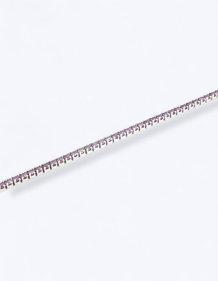 BRACCIALE TENNIS IN ARGENTO CON ZIRCONI 1,5MM