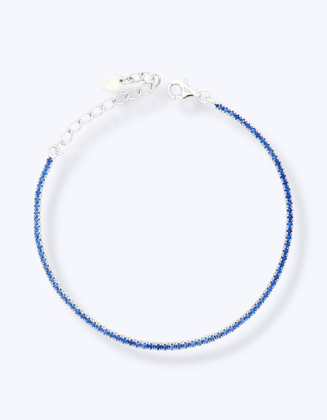 BRACCIALE TENNIS IN ARGENTO CON ZIRCONI 1,5MM