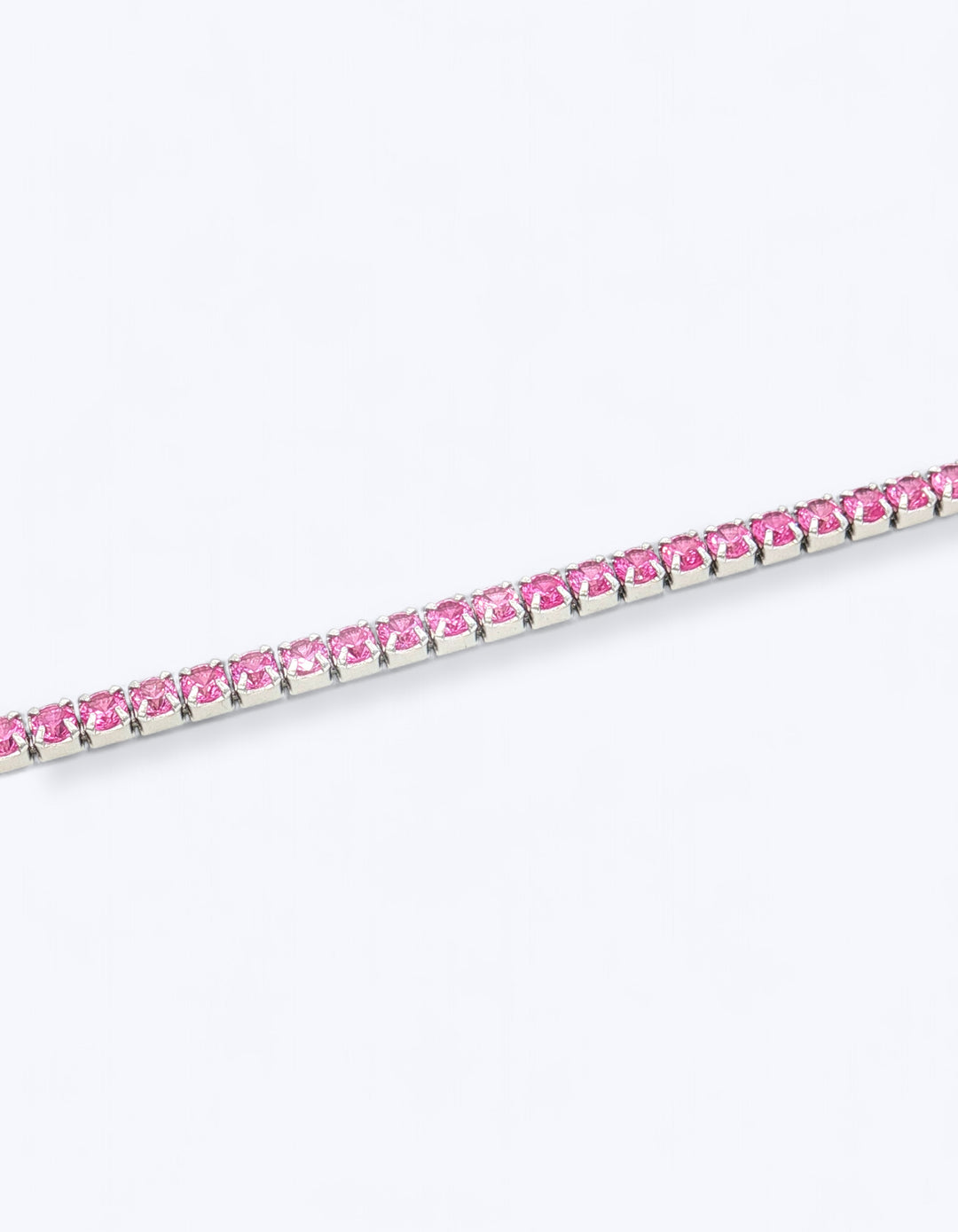 BRACCIALE TENNIS IN ARGENTO CON ZIRCONI 2mm