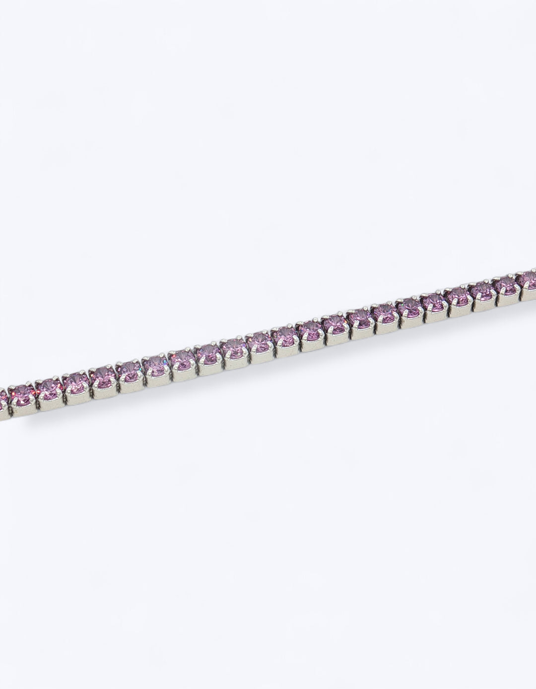 BRACCIALE TENNIS IN ARGENTO CON ZIRCONI 2mm