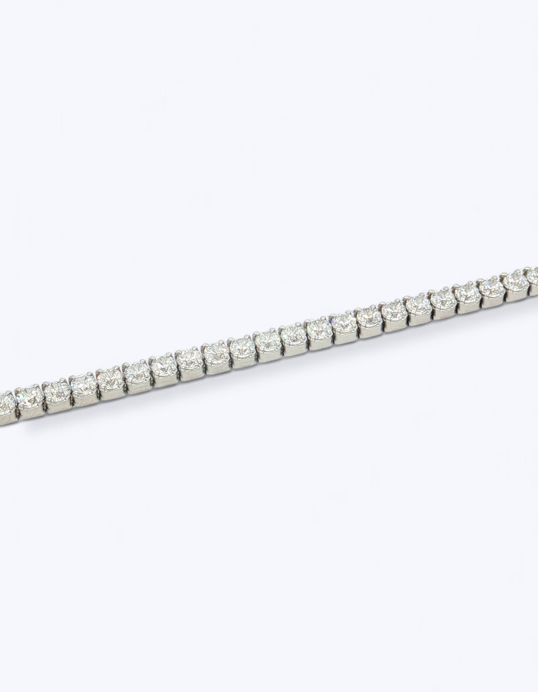 BRACCIALE TENNIS IN ARGENTO CON ZIRCONI 2MM