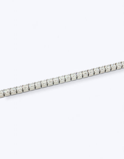 BRACCIALE TENNIS IN ARGENTO CON ZIRCONI 2MM
