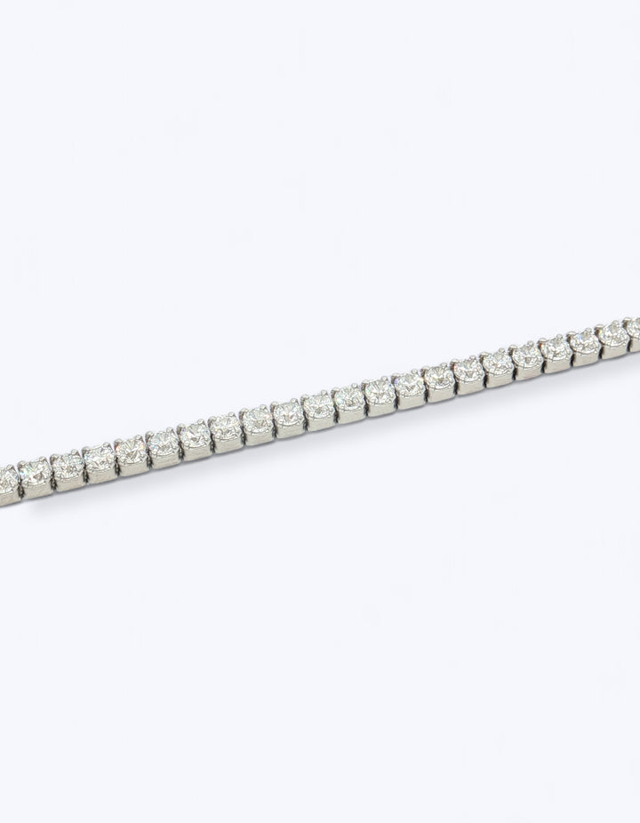 BRACCIALE TENNIS IN ARGENTO CON ZIRCONI 2mm