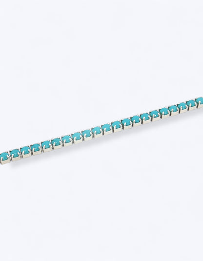 BRACCIALE TENNIS IN ARGENTO CON ZIRCONI 2MM