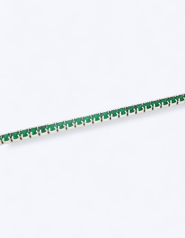 BRACCIALE TENNIS IN ARGENTO CON ZIRCONI 2MM