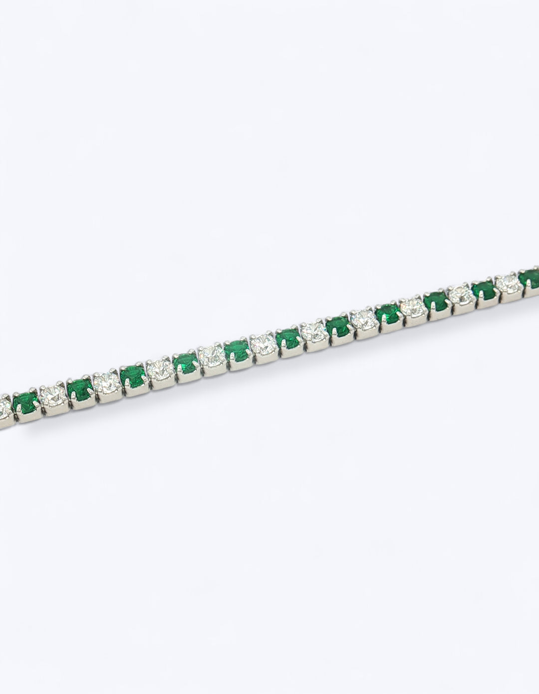 BRACCIALE TENNIS IN ARGENTO CON ZIRCONI 2MM