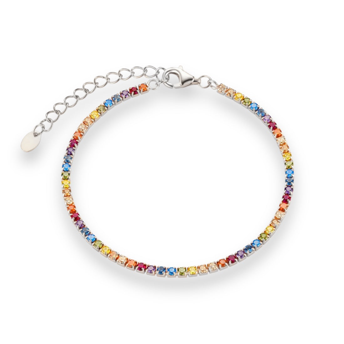 BRACCIALE TENNIS RAINBOW