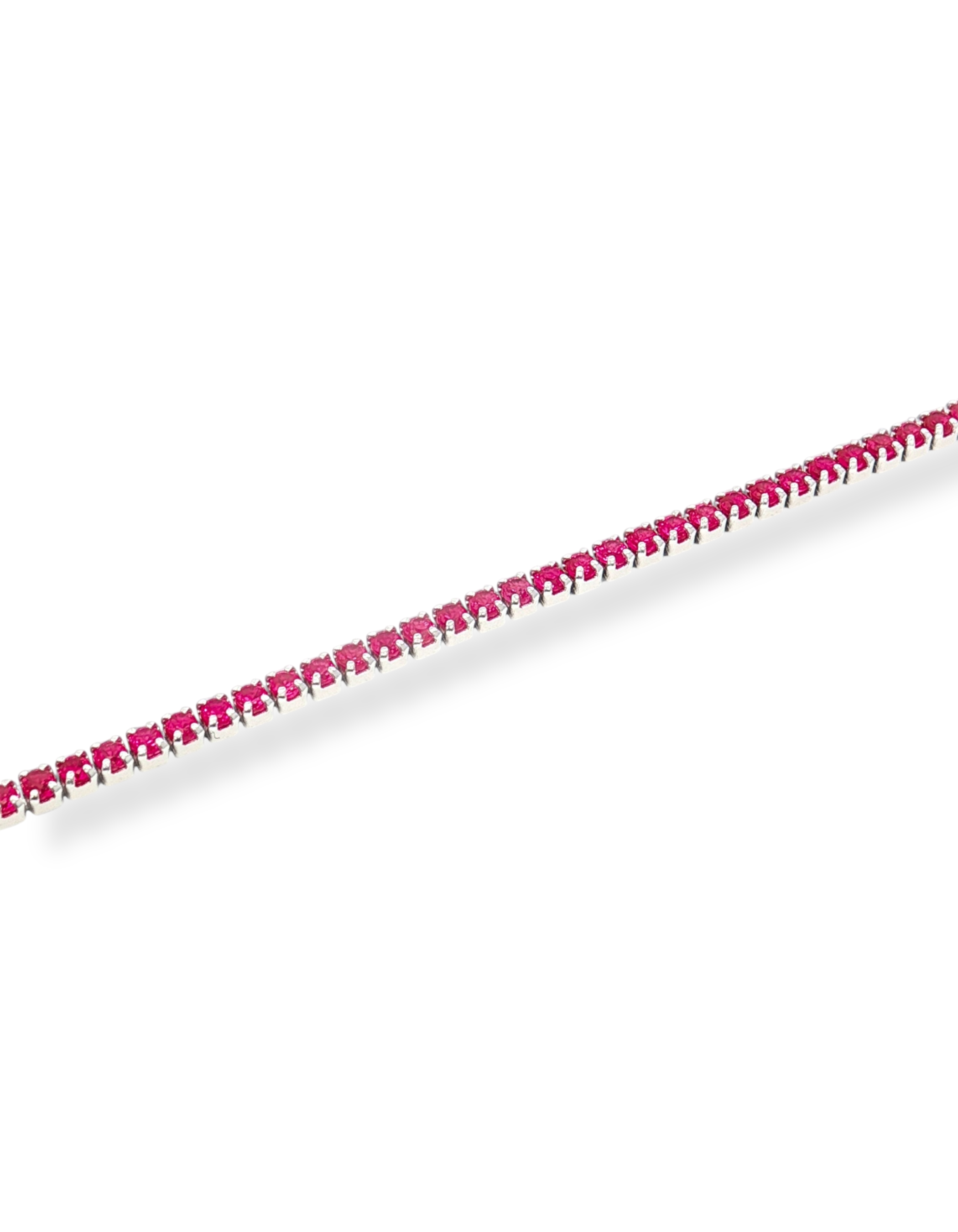 BRACCIALE TENNIS IN ARGENTO CON ZIRCONI 1,5MM