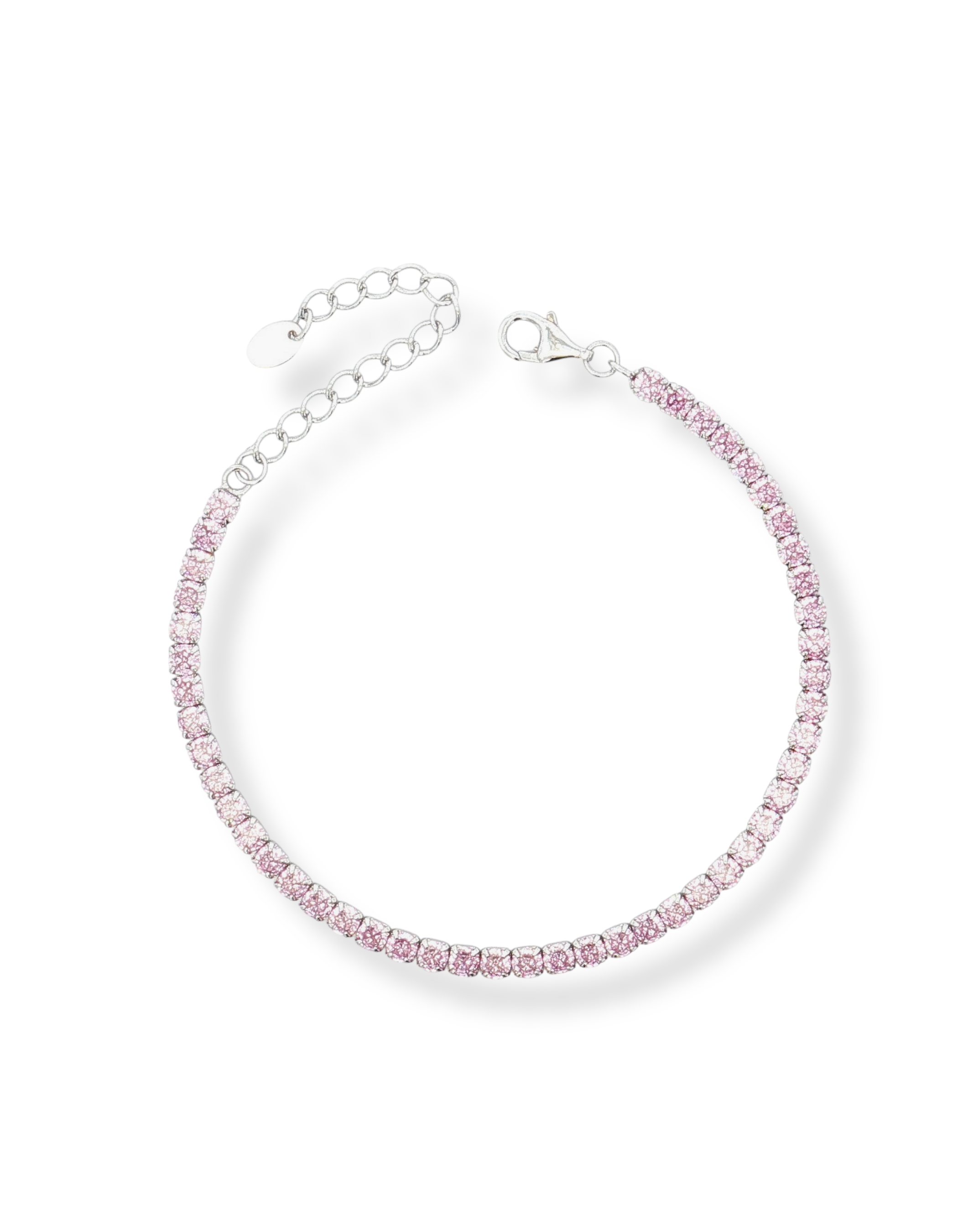 BRACCIALE TENNIS IN ARGENTO CON ZIRCONI 3MM