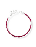 BRACCIALE TENNIS IN ARGENTO CON ZIRCONI 3MM