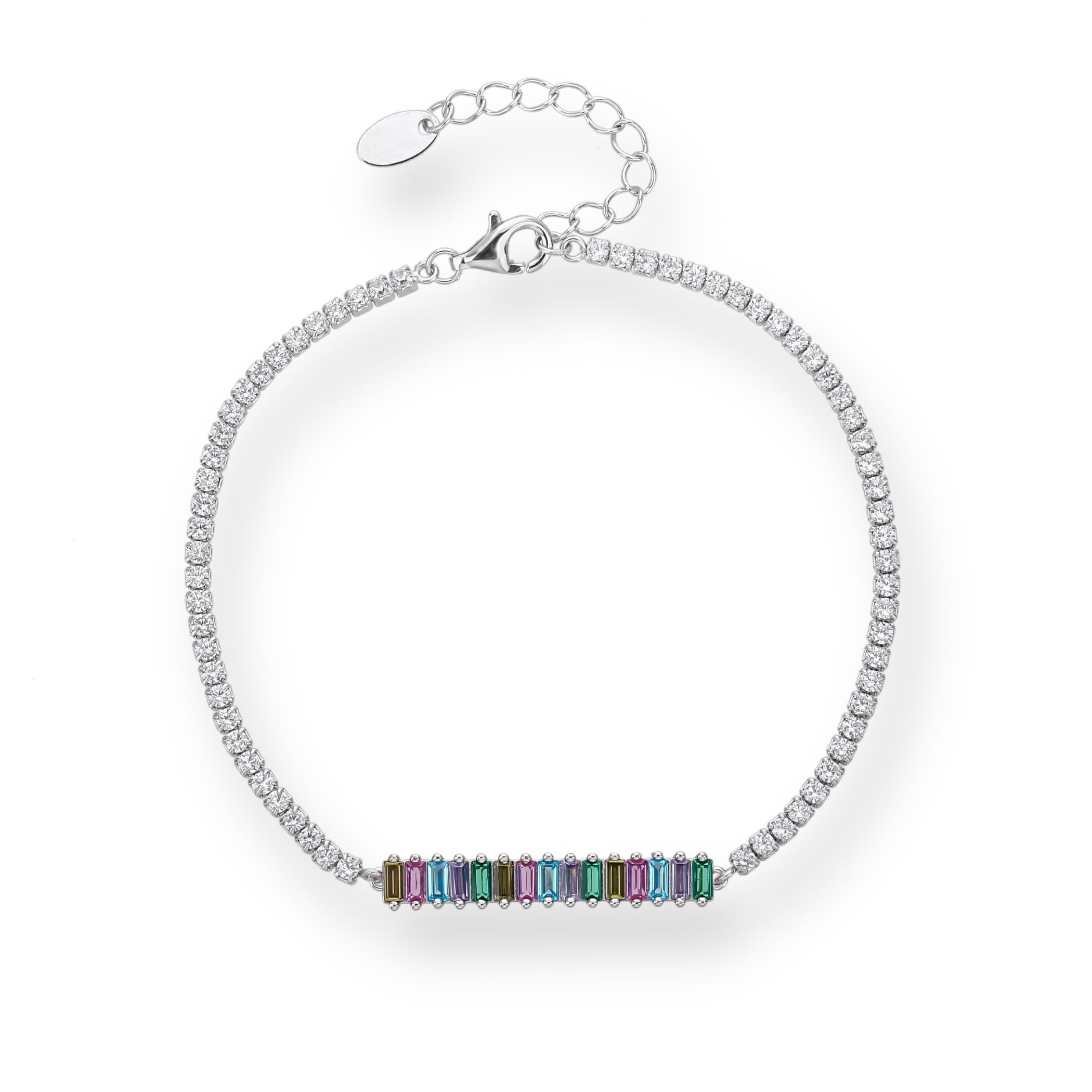 BRACCIALE BAGUETTE MULTICOLORE