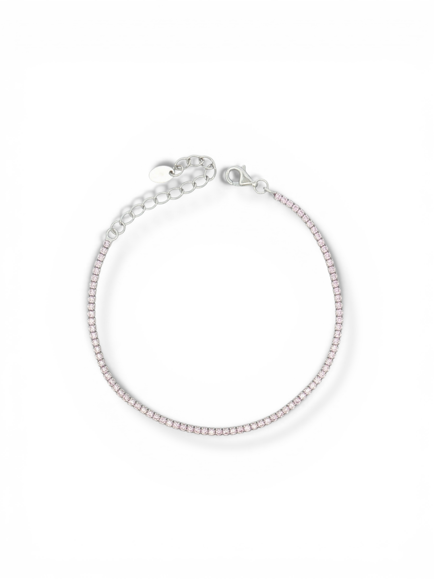 BRACCIALE TENNIS IN ARGENTO CON ZIRCONI 1,5MM