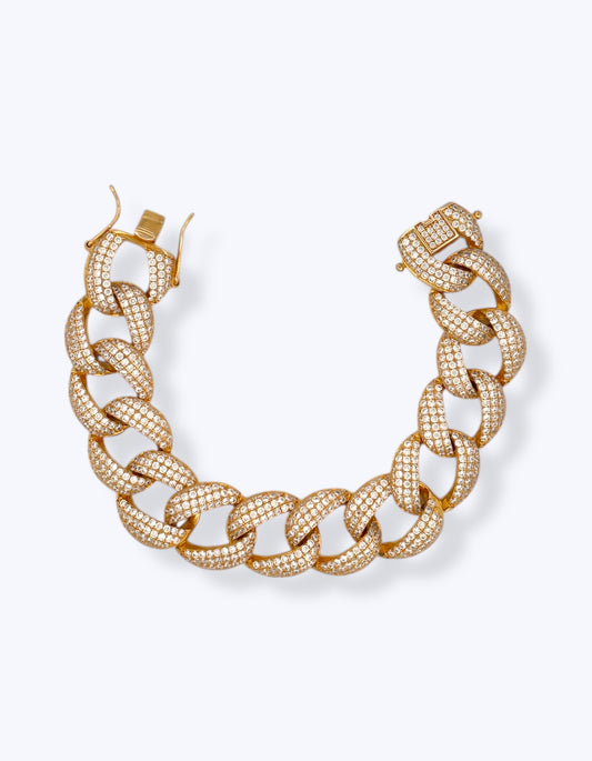 BRACCIALE GROUMETTE CON ZIRCONI