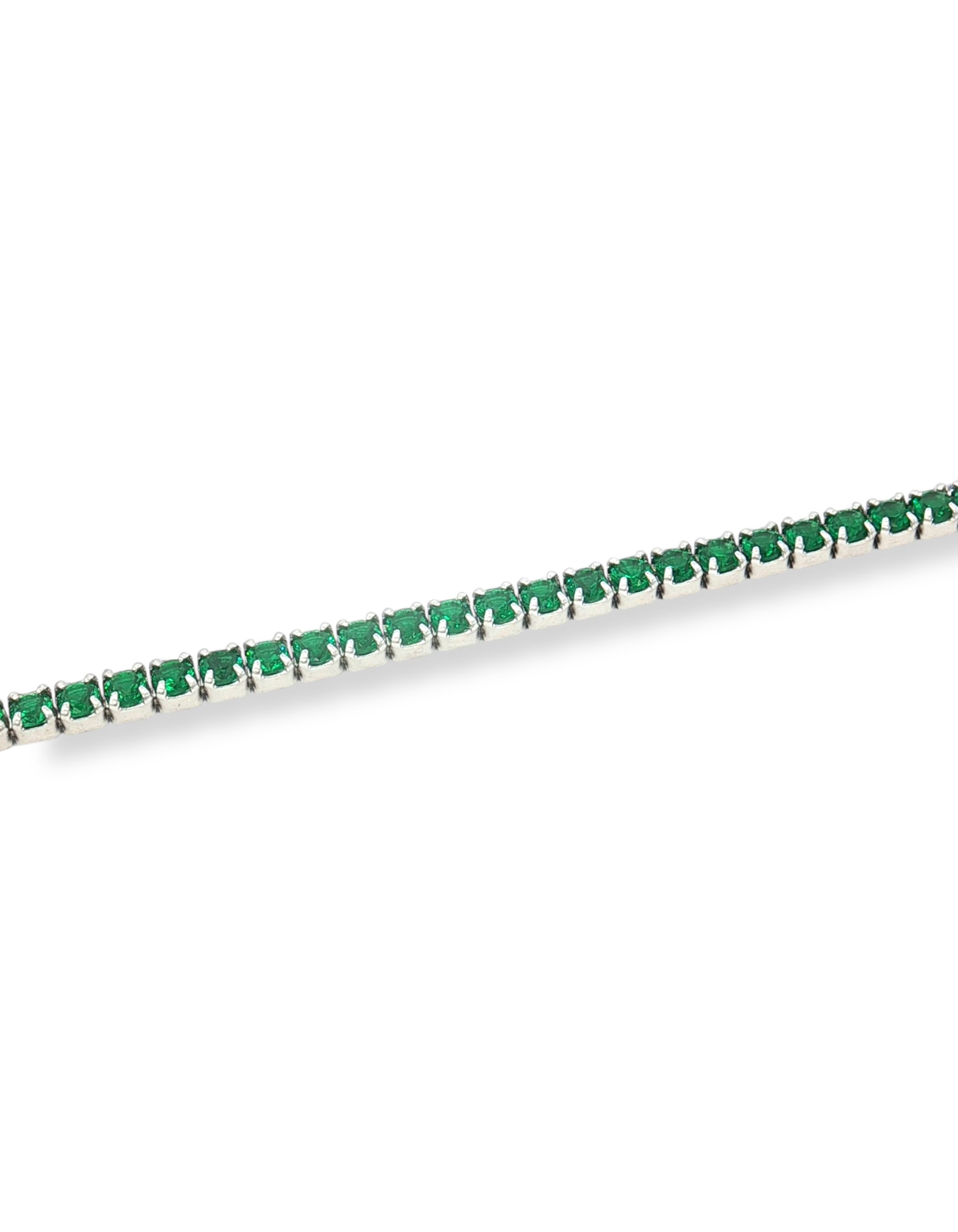 BRACCIALE TENNIS IN ARGENTO CON ZIRCONI 2MM