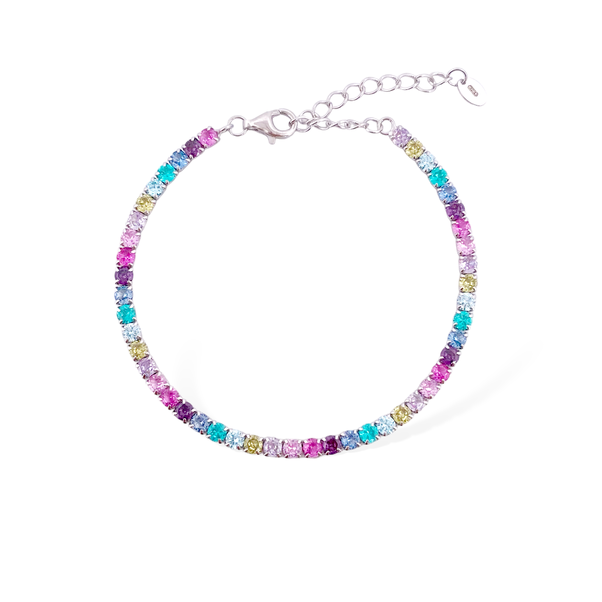 BRACCIALE TENNIS PARAIBA CON ESTENSIONE