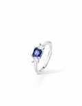 ANELLO CON ZIRCONE CENTRALE COLORATO
