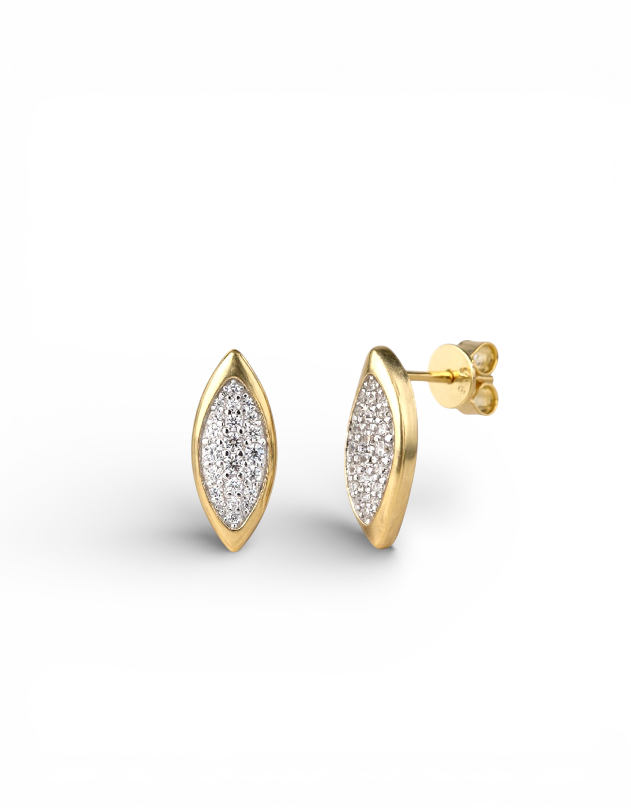 ORECCHINI MARQUISE IN ARGENTO 925