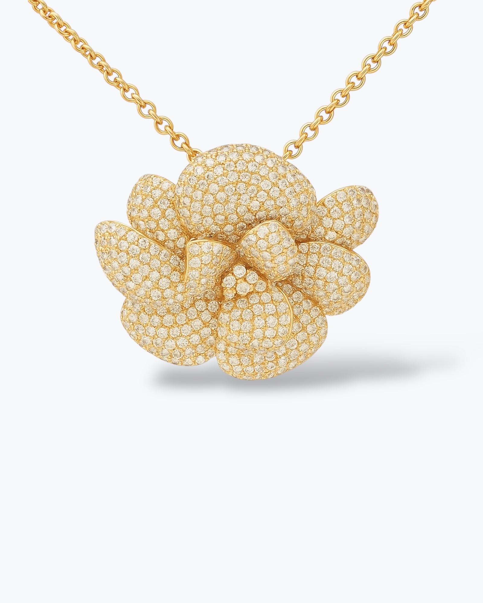 COLLANA CON CIONDOLO FIORE