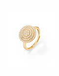 ANELLO CERCHIO CON PAVÈ