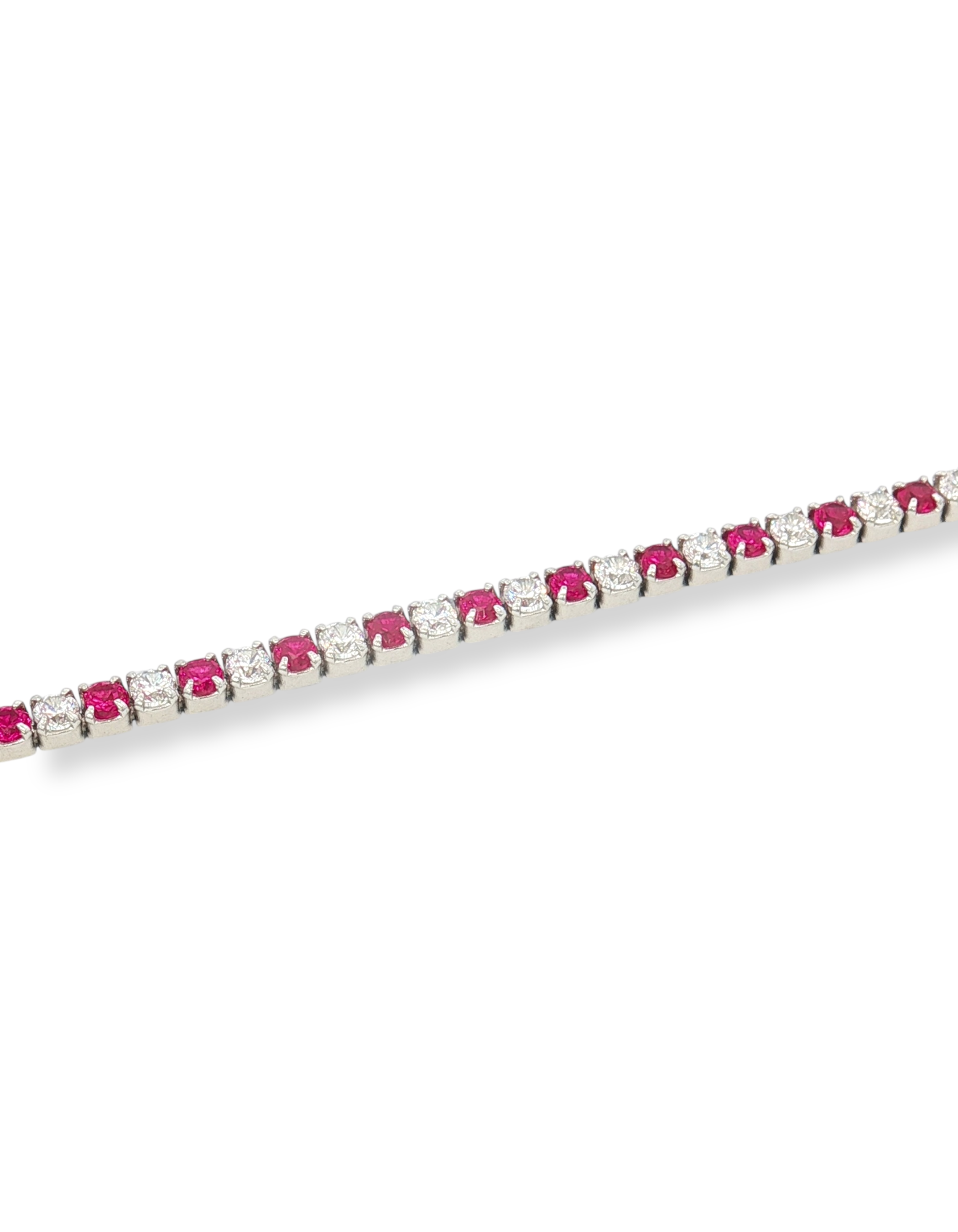 BRACCIALE TENNIS IN ARGENTO CON ZIRCONI 2MM