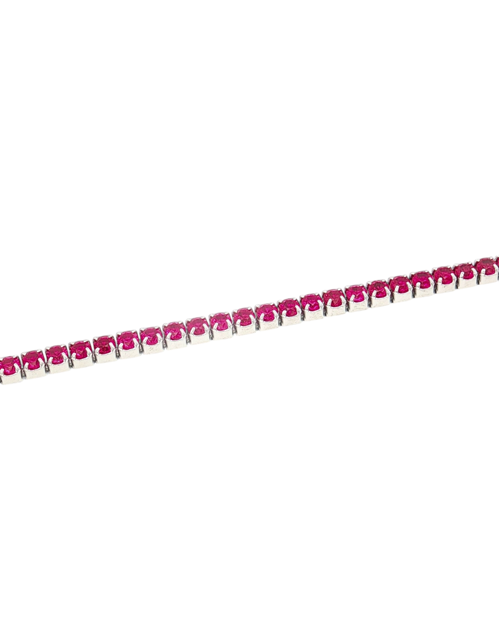 BRACCIALE TENNIS IN ARGENTO CON ZIRCONI 2MM