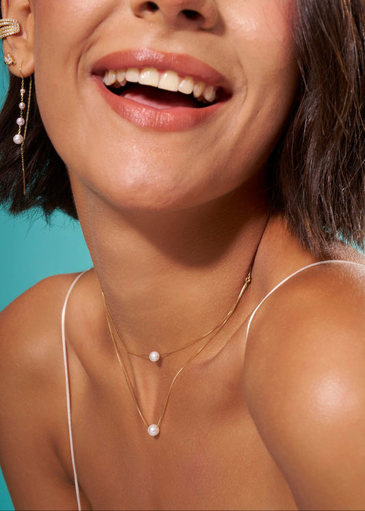 COLLANA DOUBLE PEARL