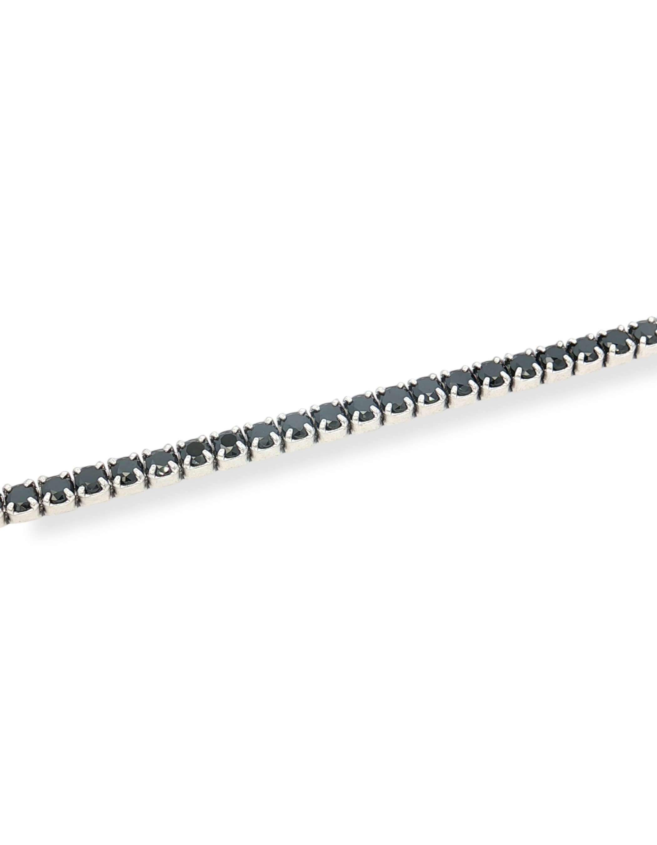 BRACCIALE TENNIS IN ARGENTO CON ZIRCONI 2MM