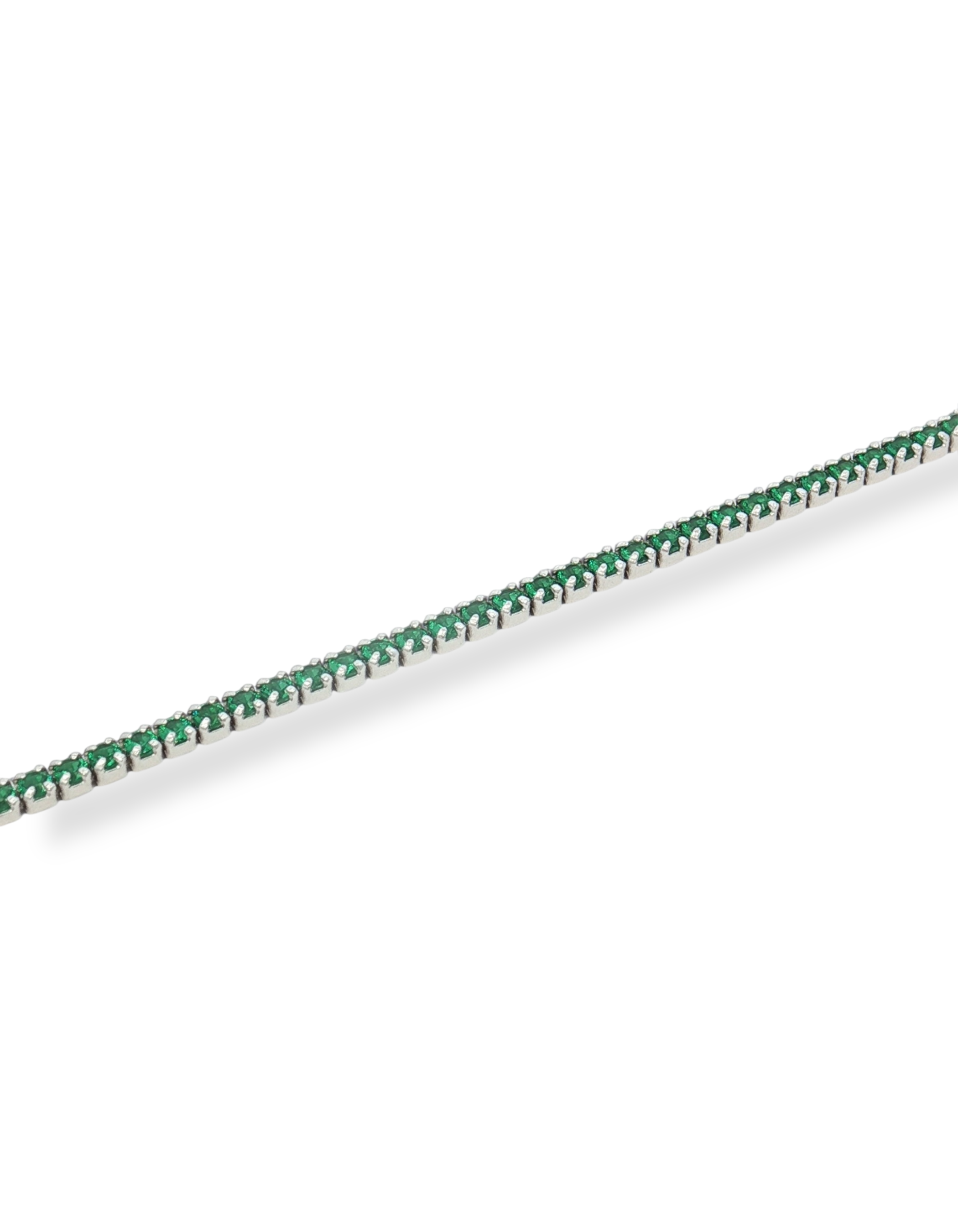 BRACCIALE TENNIS IN ARGENTO CON ZIRCONI 1,5MM