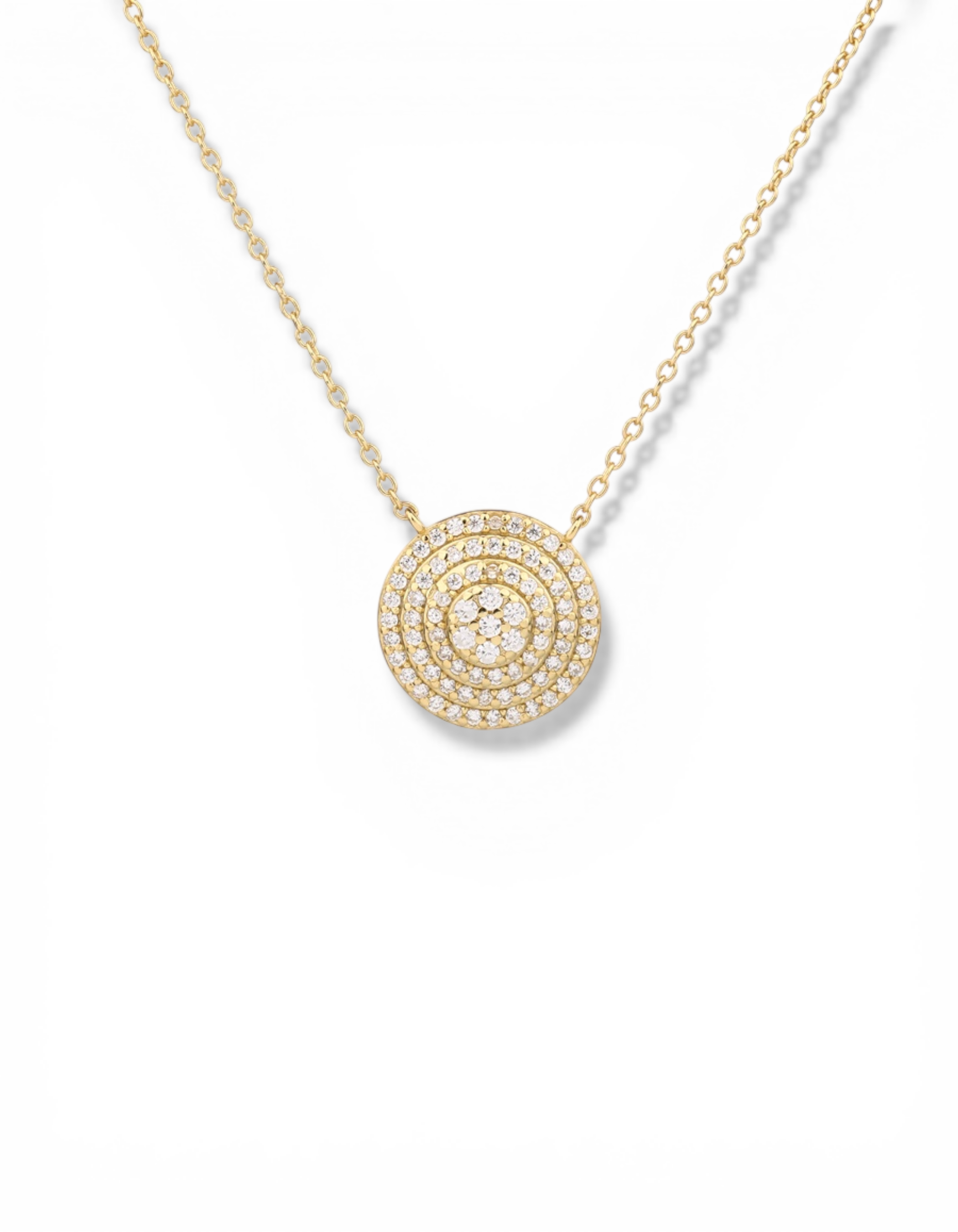 COLLANA CERCHIO CON PAVÈ