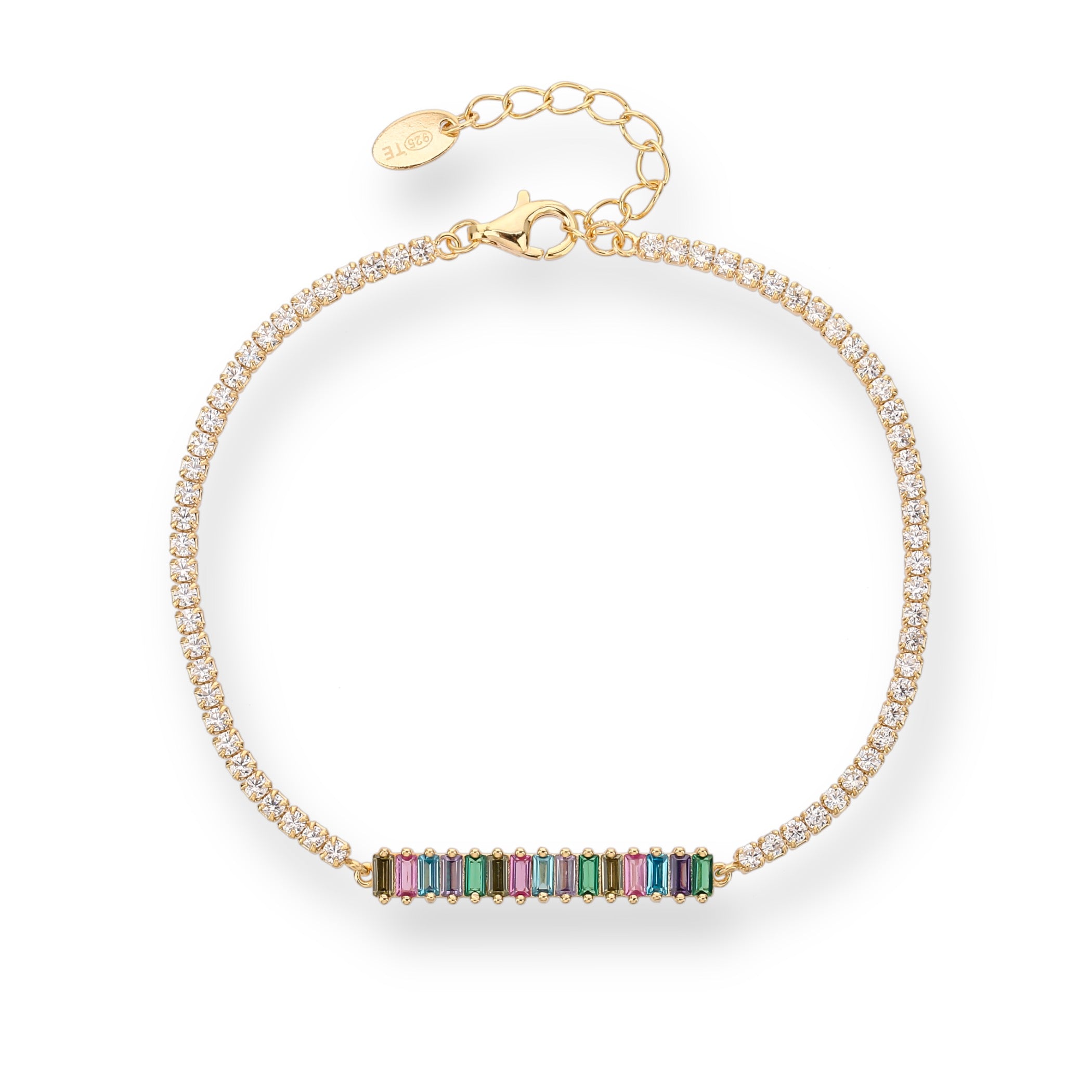 BRACCIALE BAGUETTE MULTICOLORE