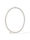 COLLANA TENNIS ZIRCONI A BAGUETTE